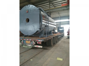 6噸常壓燃氣鍋爐發(fā)貨現(xiàn)場